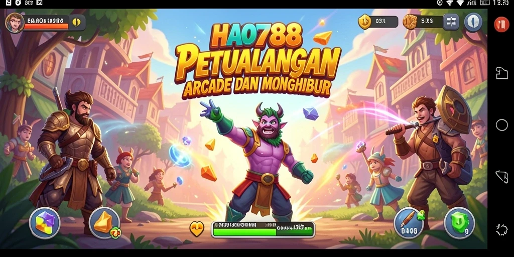 Gameplay menegangkan dan grafis colorful HAO788 dalam aksi.