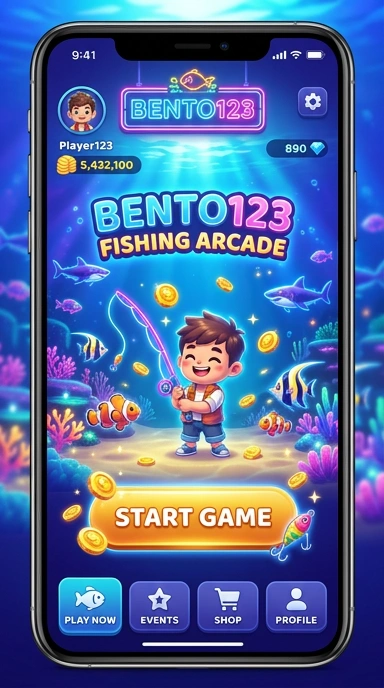 Pengguna bento123 sedang mengunduh aplikasi dengan mudah.